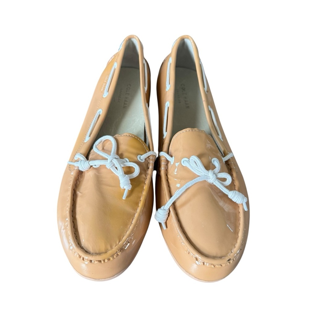 Cole Haan Women's Moccasins in Beige and Light Blue